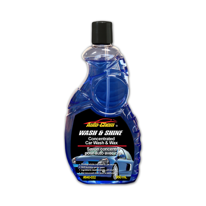 WASH & SHINE SAVON CONCENTRÉ POUR AUTO AVEC CIRE Autochem